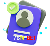 Tornar-se um membro do 78N Bet é muito simples